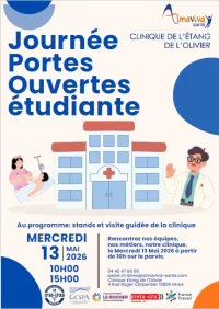 Journée Portes Ouvertes Étudiante – Mercredi 13 mai 2026